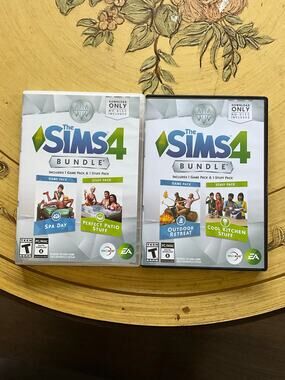 Sims 4 digital DLC codes for PC - NO DISC